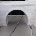 Entrée de Tunnel double Voies et sa voute pour circuit vapeur PN SUD MODELISME
