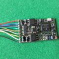 VINTAGE Décodeur HO ZIMO MX 64R DCC (8 pôles) État neuf (marque concurrente de ESU et LENZ)